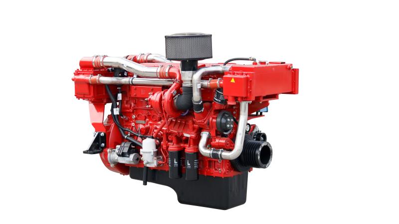 12L marine engine